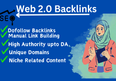 I will Create 70+ Web2.0 contextual SEO Backlinks website