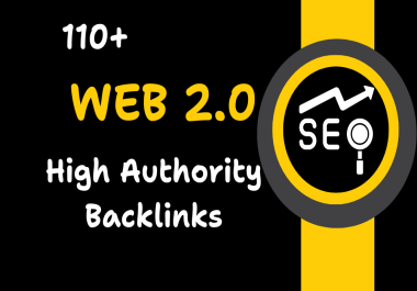 I will create 110+ web 2.0 backlinks