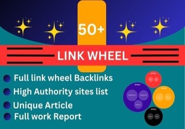 100 Link Wheel Backlinks On High Authority Web2.0 Sites for your Website Ranking