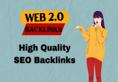 Manual 55 Web2.0 Backlinks DA 40-90+ for your website's Google Top Ranking