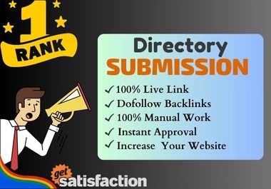 Generate 80 Live Directory Submissions for SEO Backlink