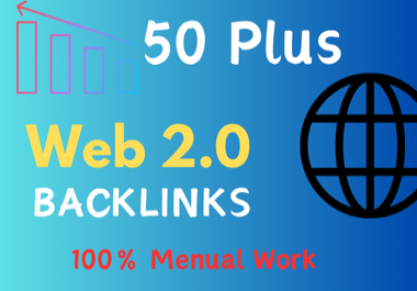 I will create 50 Web 2.0 dofollow contextual backlinks