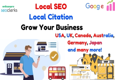 I will build 100 Live Local Citations Local SEO Listings Grow Your Business Online