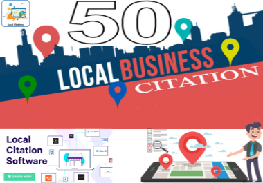 I will Make Manually 50 Local Citation and DO Follow High DA PA Listing Rank Website