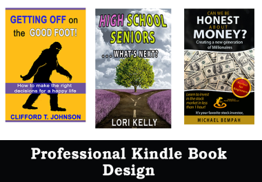 I Will Provide a Professional Kindle Book Cover Design