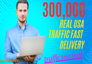 300,000 USA Website Traffic,  Real Organic Web Traffic from USA for