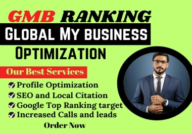 I will do google my business profile create and optimization for ranking on google.