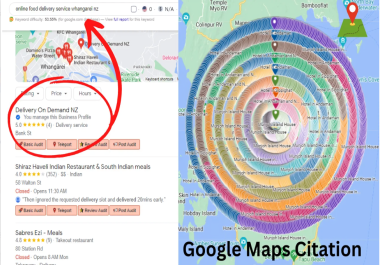 I will do 99,000 google maps citations for gmb ranking and local business SEO