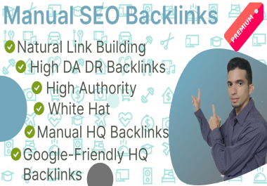 30 Manually Created White Hat SEO Friendly Profile Backlinks With High Authority DA 80,  90,  99