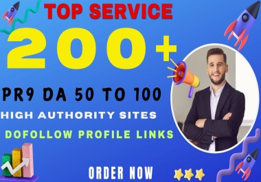 I Will Make 2024 Update 200+ Dofollow SEO Profile Backlinks For Fast Ranking