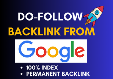 1 do-follow backlink from google.com 