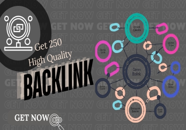 Get 250 High-Quality Backlink with 50+ DA Now