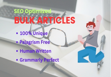 SEO optimized Bulk Articles Expert Keyword Research