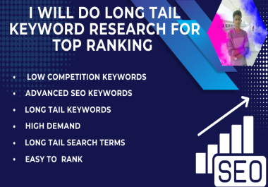 I Will Do Long Tail Keyword Research For Top Ranking 