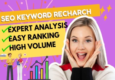 I Will Do Low Competition, Long Tail, Highly Volume Keyword Research