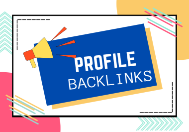 40 High Authority SEO PROFILE BACKLINKS 