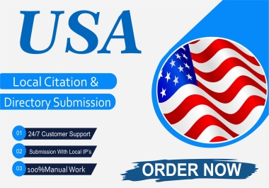 I will do 500 USA live local SEO citations and business directories