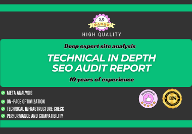 In Depth Technical Advanced SEO Full Audit Report