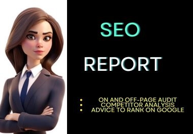 I will do a SEO website audit and be your consultant