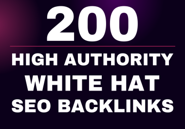 Build 200 high authority white hat USA pr9 Profile Backlinks link building SEO service