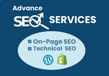 I will do Monthly On Page,  Technical SEO Optimization Shopify & WordPress website