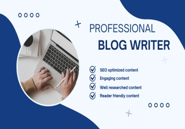 write engaging SEO articles and blog posts for your websites in 1 day