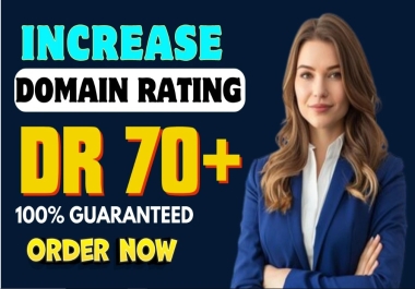 Domain rating 70 plus Ahrefs dr 70+