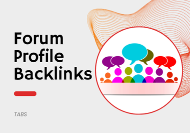 20 Forum Profile links at Affordable Price 