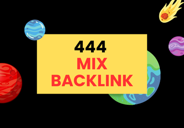 444 Mix Backlinks High Authority Links BUY 3 GET 1 FREE