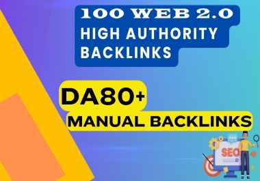 Build 200 dofollow web 2 0 backlinks for top ranking