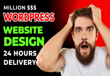 I will design wordpress / Shopify / Dropshipping website in 24 hours