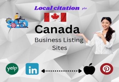 Top 50 canada local citation for your ranking