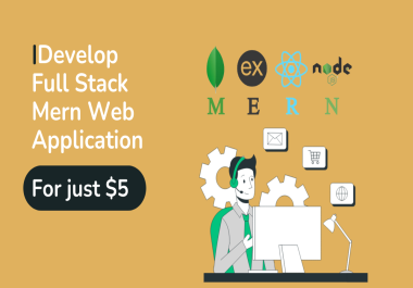 I will develop full mern stack website reactjs nodejs mongodb