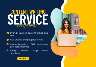 High-Quality SEO Optimized Content Writing Services