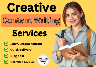 Professional Content Writer 1000 Words High-Quality Articles & Custom Writing Services on Any Topic