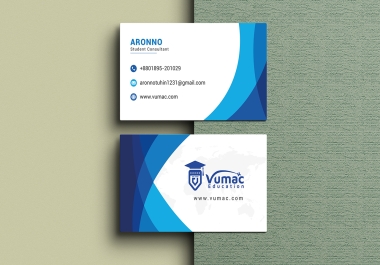 I will design professional Premium business card