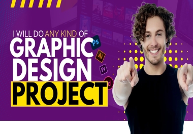 Graphic Designer can design logos, thumbnails, business card, flyer etc