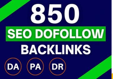 Rank Higher On Google 850 CONTEXTUAL Permanent White Hat SEO Dofollow Authority Backlinks