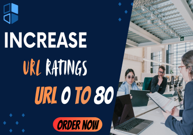 I will increase URL rating Ahrefs 80 domain authority moz DA 30 non drop