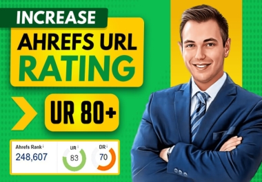 I will increase domain url rating ahrefs ur 80 plus SEO BANKLINK