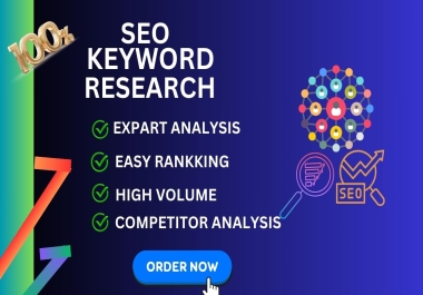 Keyword Research and Competitor analysis is the 1st and most important step for SEO.