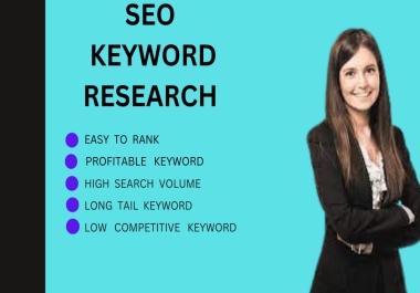 I will do profitable keyword research with high search volume