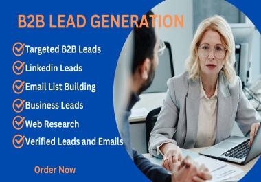 I will Do Perfect B2B Lead Generation