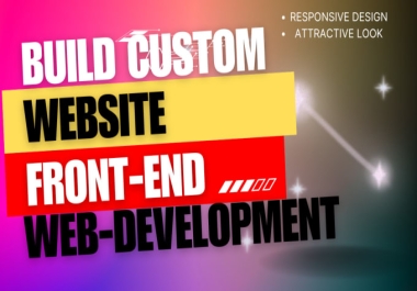 Professional Responsive Web Development and cloning with HTML, CSS, JS and React.js