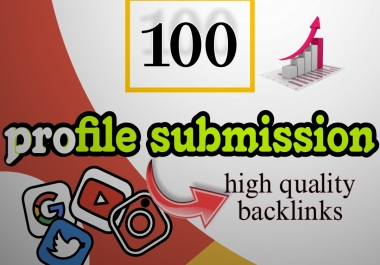 i will do follow high quality profile backlinks with high DA athurity