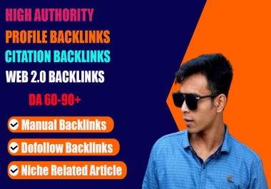 100 Profile Backlinks,50 Local Citations & 20 Web 2.0 Backlinks