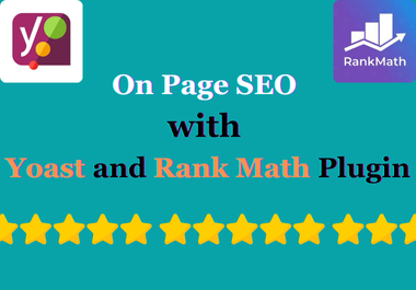 Provide thorough On-Page SEO using Yoast SEO and Rank Math plugins.