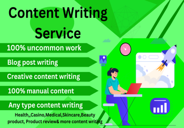 I can write 1500 words content,product review as per your requirement 