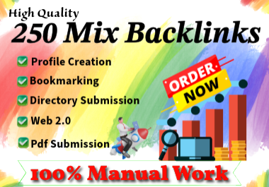 I Will Provide 250 High-Quality Mix Backlinks for Boost Your Website Ranking