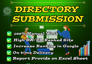 I Will Do 200 High Quality Directory Submission Backlink